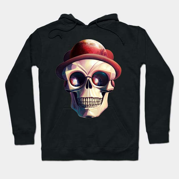 monkey, skull and planets Hoodie by Mammoths